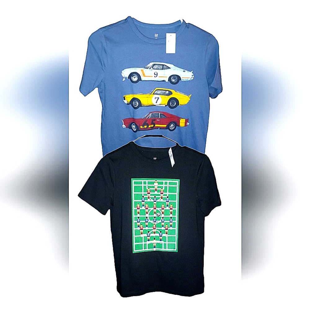 2 Piece Gap Kids Graphic T-shirt Bundle size Large (10)